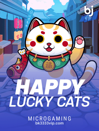 Happy Lucky Cats - bk3333